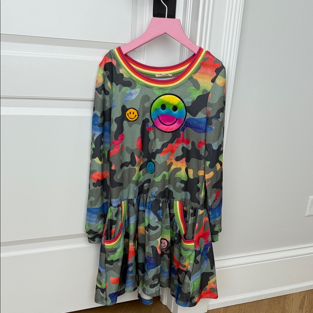 Vibrant Smiley Kids Dress